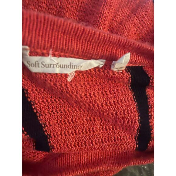 Soft Surroundings Striped Top - Picture 6 of 8